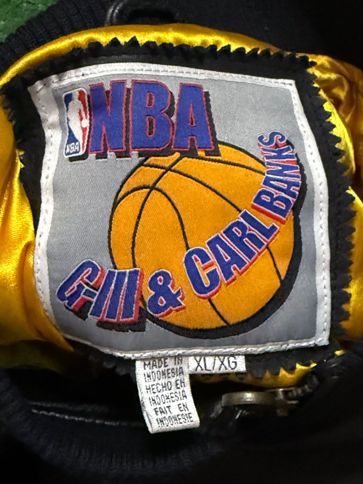 Vintage Seattle SuperSonics Jacket Leather G-III banks