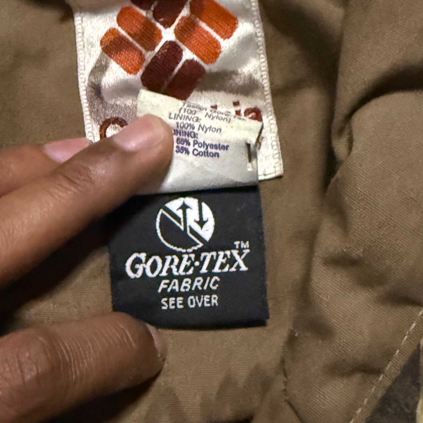 Vintage Columbia Goretex Camo Jacket