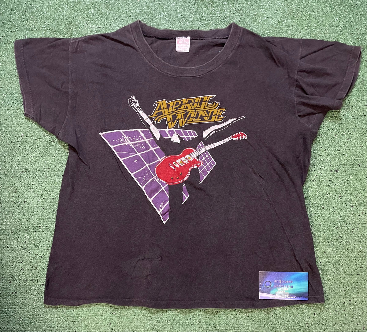 Vintage 1982 April wine Power Play world tour tee