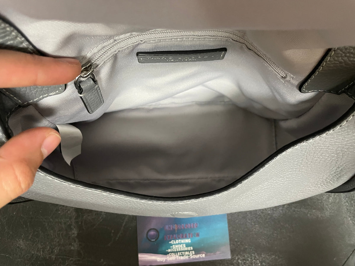 Marc Jacobs groove grey leather bag