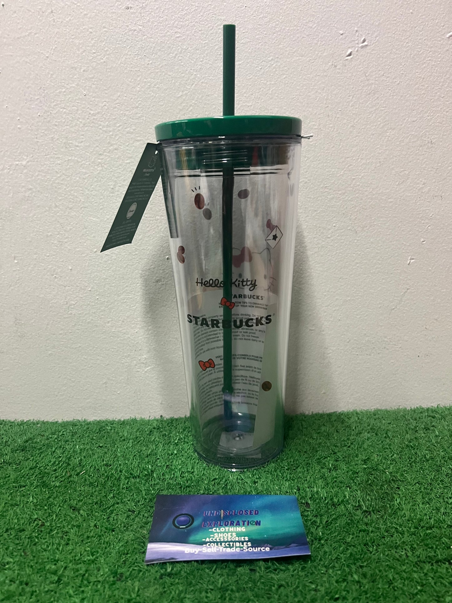 Hello kitty X Starbucks cold cup tumbler 24oz