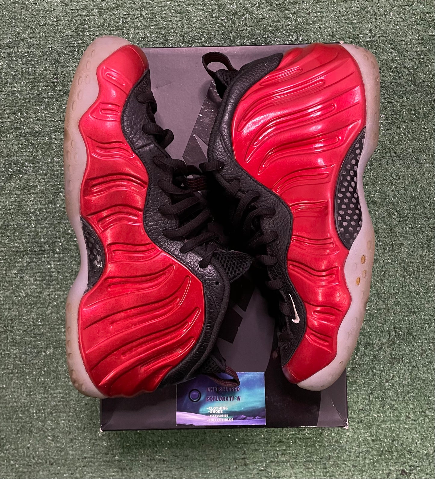 Nike Air Foamposite One metallic red 2023 size 11men/12.5women