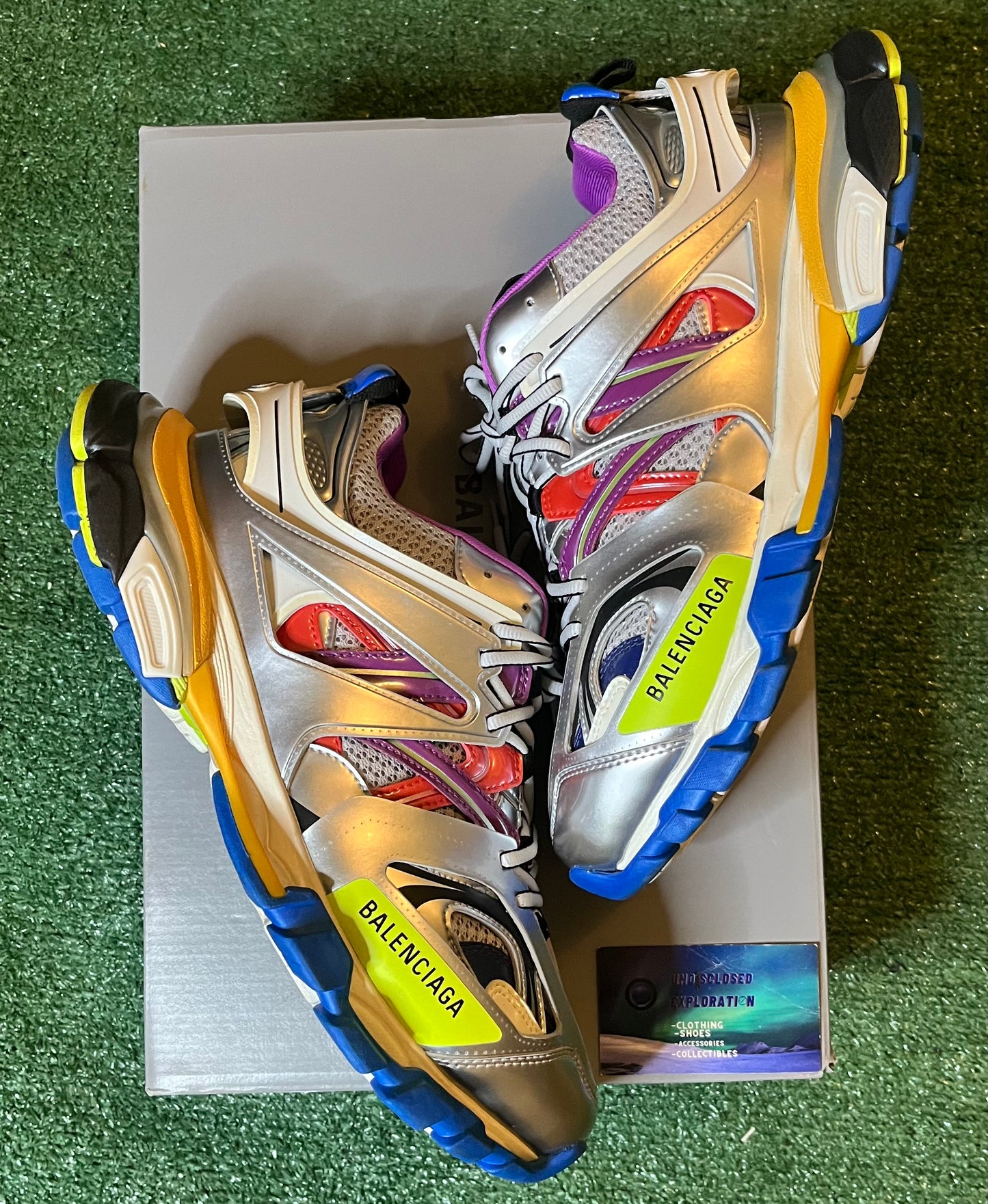 Balenciaga Track Metallic Multi Color size 11men/12.5women(EU44)