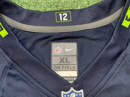 Nike Seattle Seahawks Russell Wilson #3 Blue Jersey