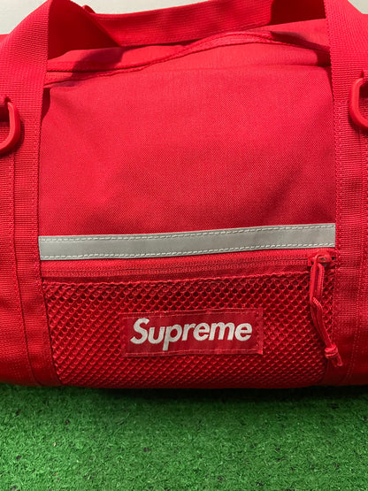 Supreme red duffle bag FW24