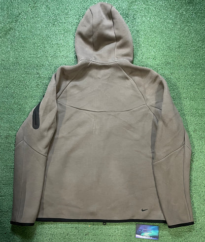 Nike brown tech fleece hoodie