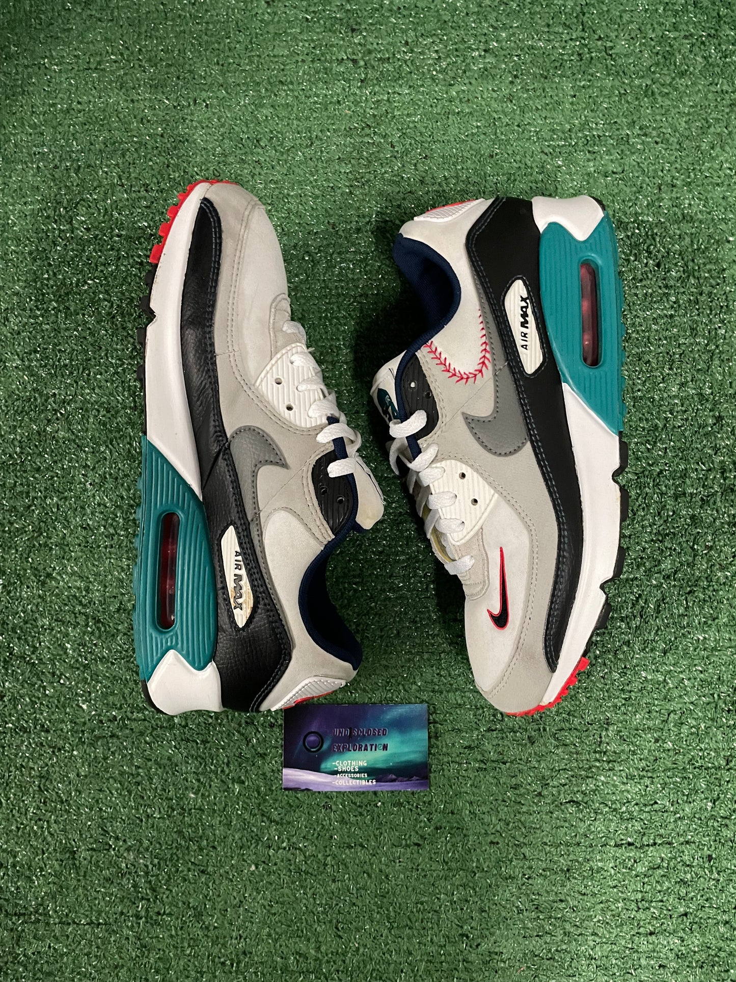 Nike Air Max 90 Ken Griffey jr backwards cap size 10men/11.5women