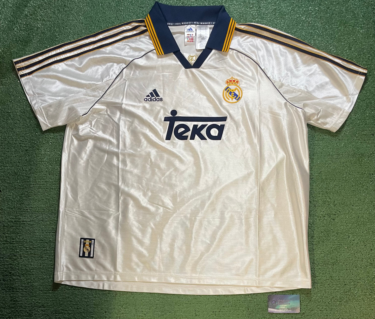 Adidas Real Madrid '99/00 White Home Soccer Jersey