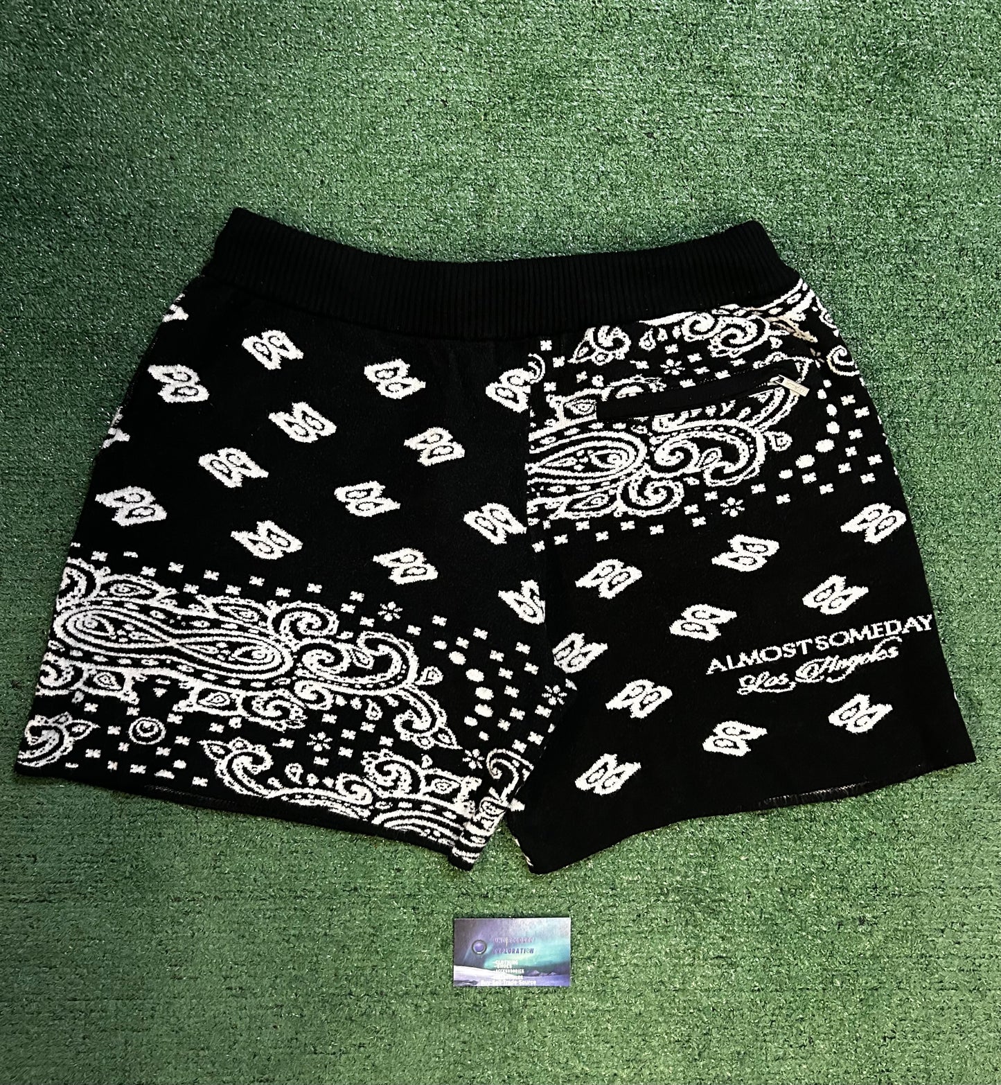 Almost someday saint knit shorts