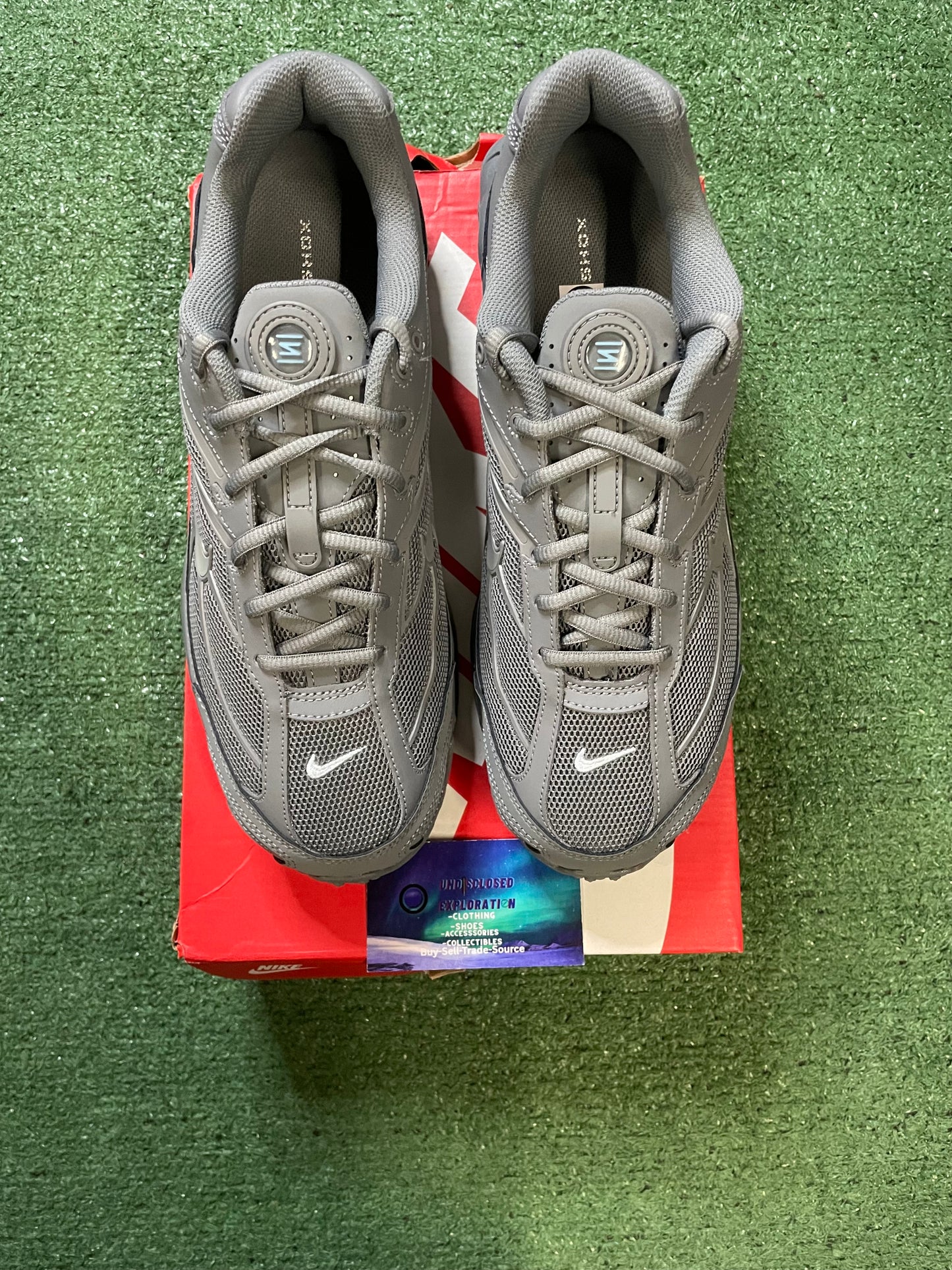 Nike Shox ride 2 cool grey Celestine blue