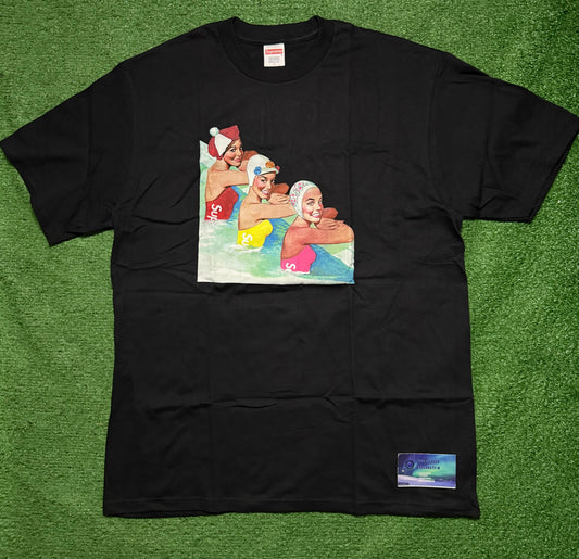 Supreme Swimmers Tee Black