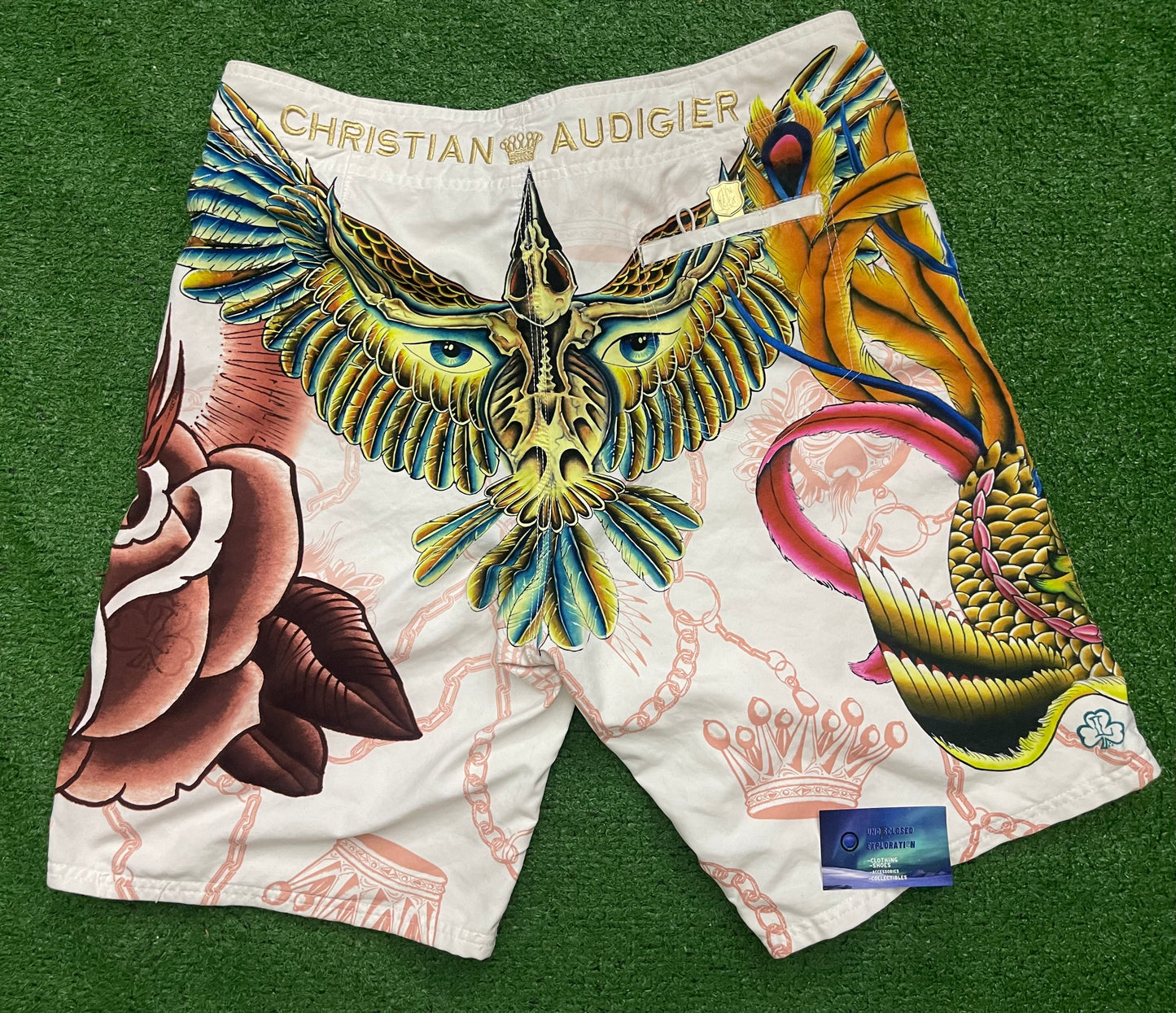 Vintage Ed Hardy Swim Shorts