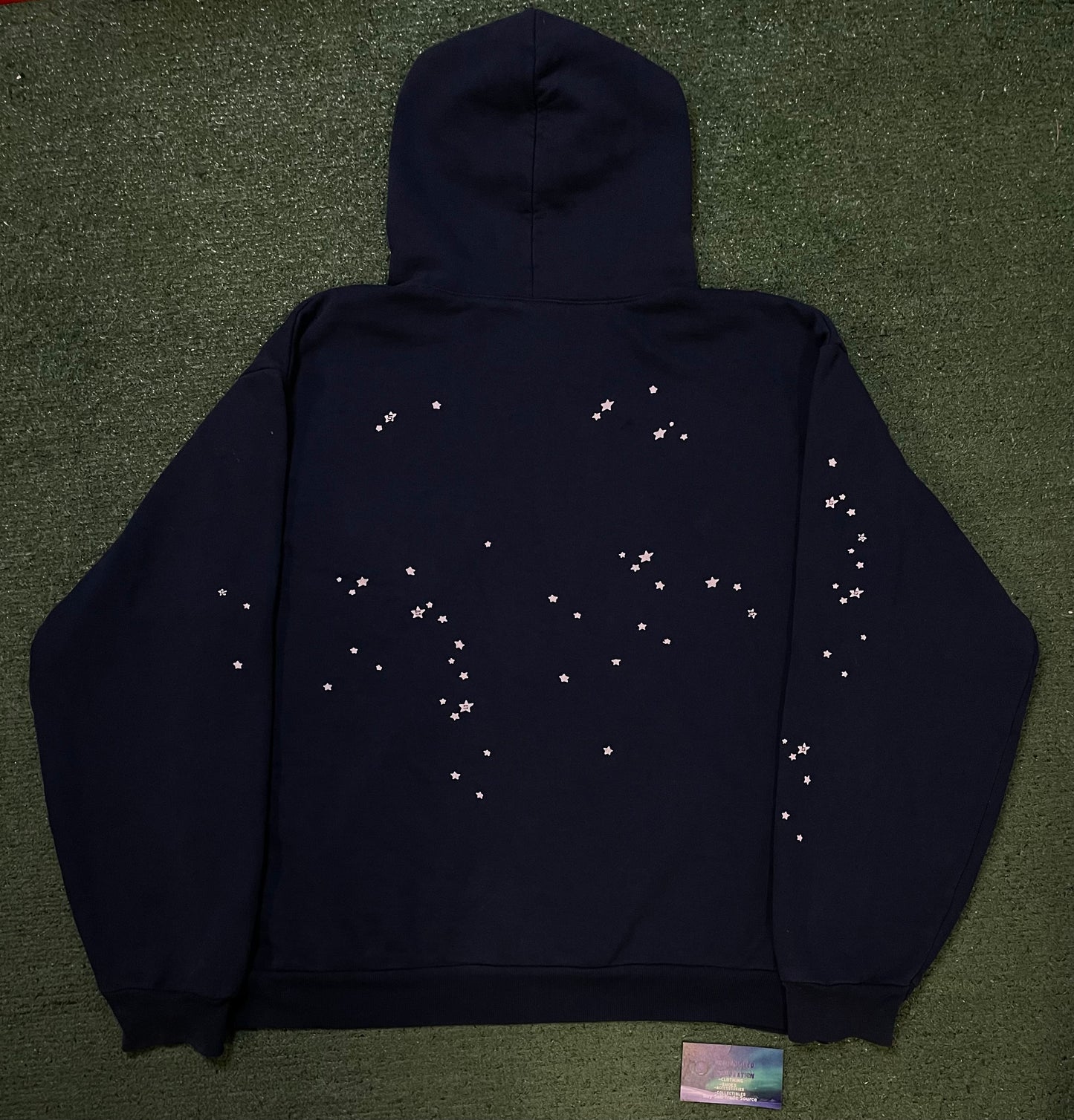 Sp5der atlanta navy hoodie