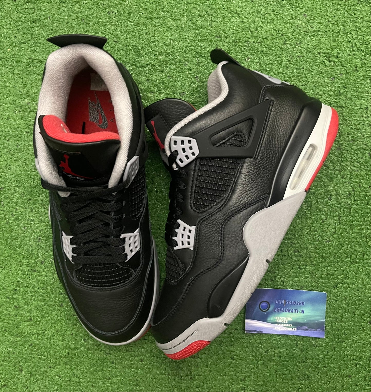 Jordan 4 Bred Reimagined 10.5 Men/12 Women “Preowned”