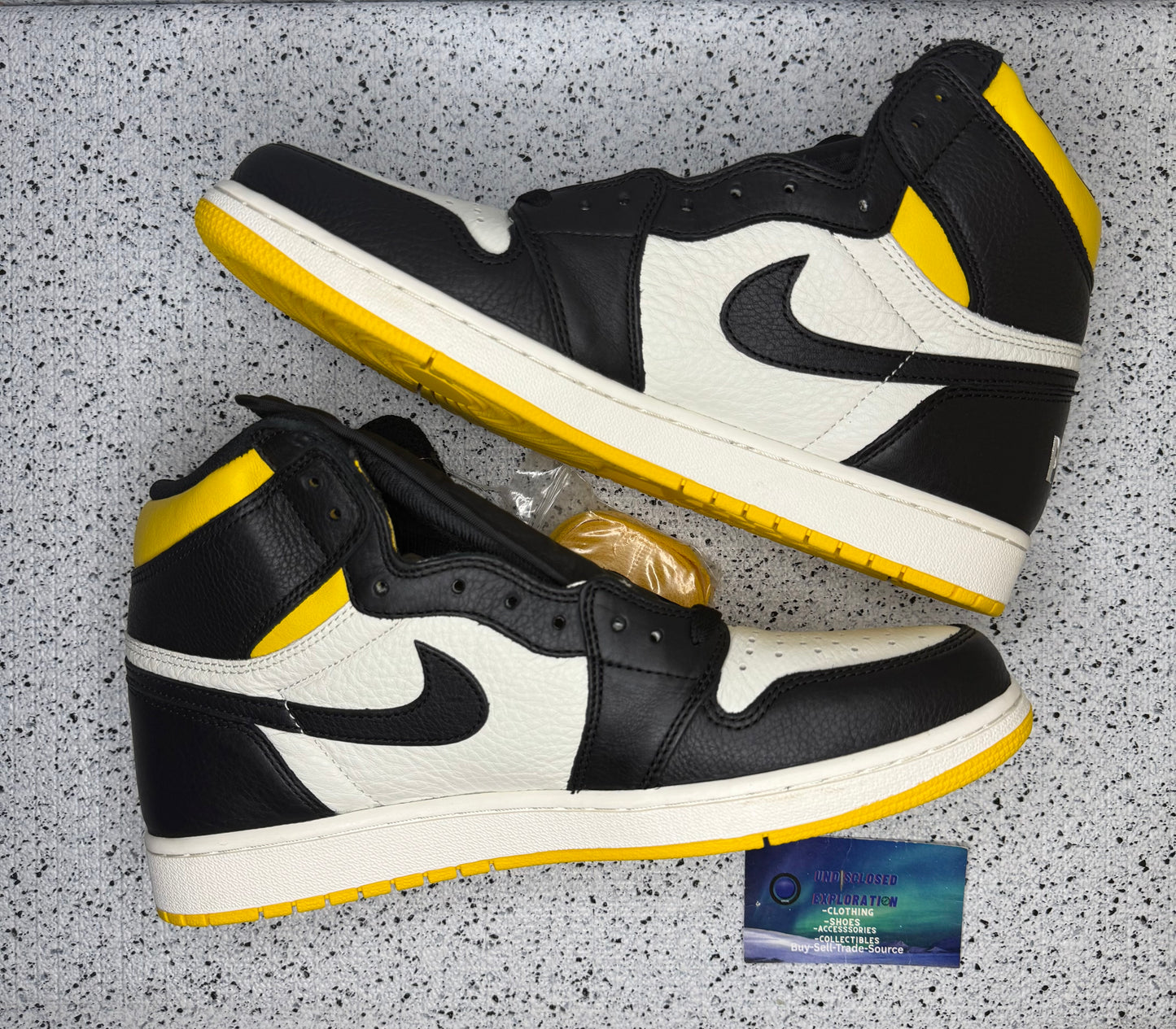 Jordan 1 Not For Resale Yellow