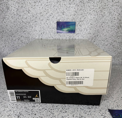 Jordan 2 Black Cement