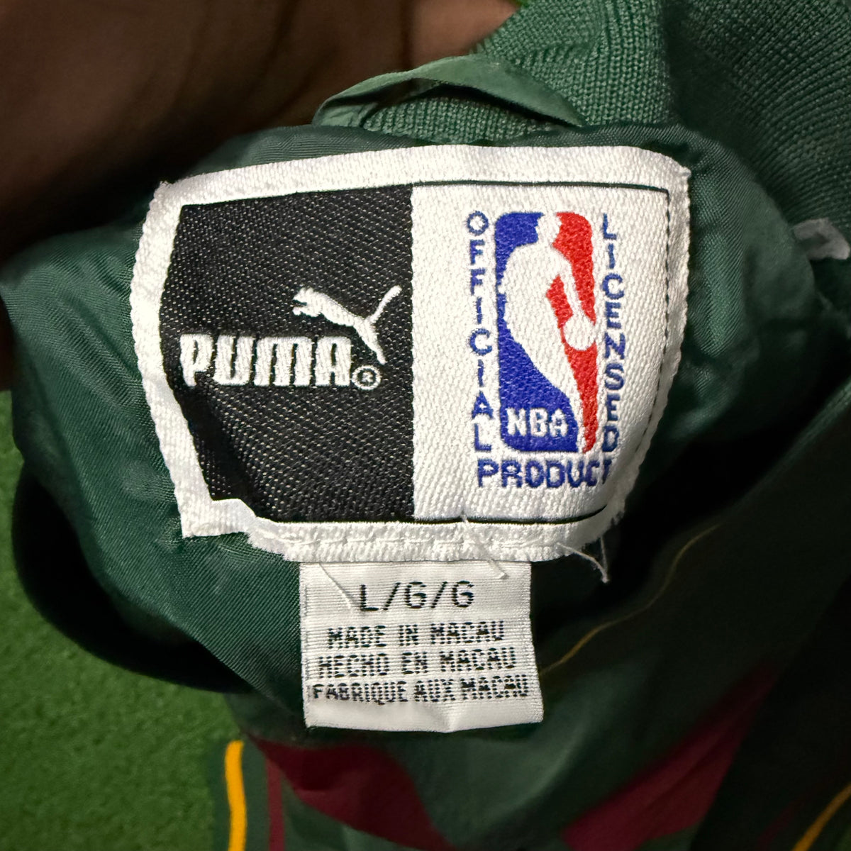 Vintage Seattle SuperSonics Pullover Puma