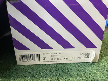 Air Max 90 hyper grape size 4.5youth/6women