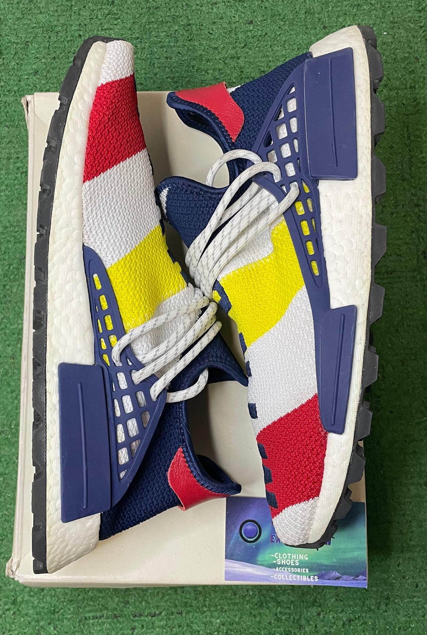 Adidas Human race Pharrell x BBC Size 11men/12.5women