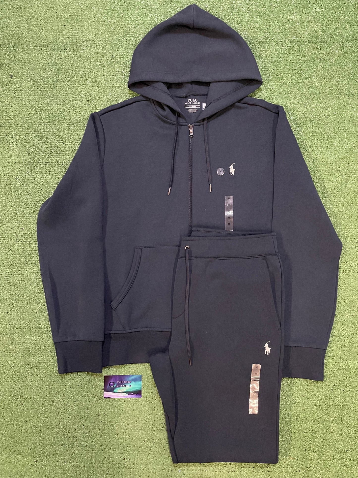 Polo Ralph Lauren navy blue sweatsuit