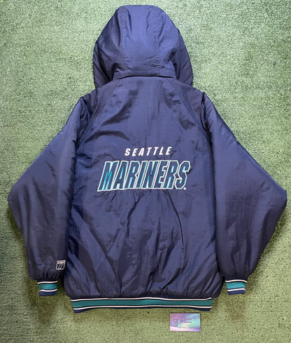 Vintage 1990s Seattle Mariners puffer jacket