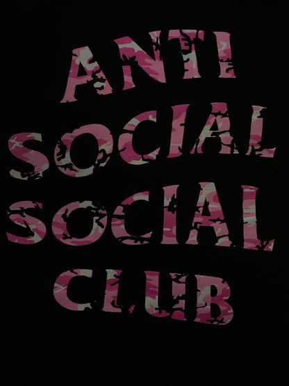 Anti Social Social Club X undeafeated pink camo hoodie