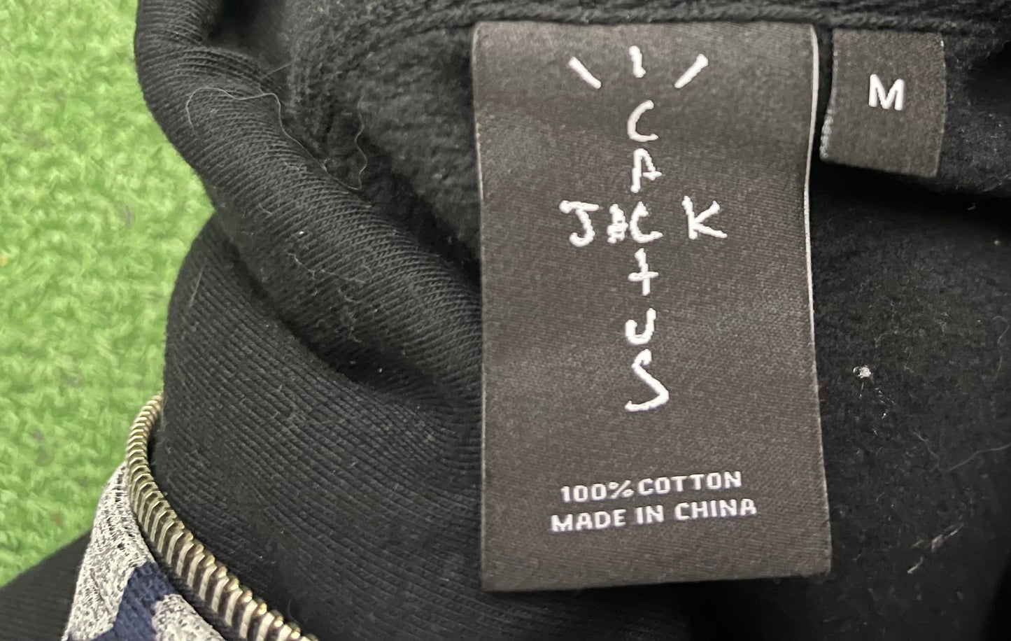 Travis Scott Cactus Jack Fragment Skeleton Graffiti Hoodie