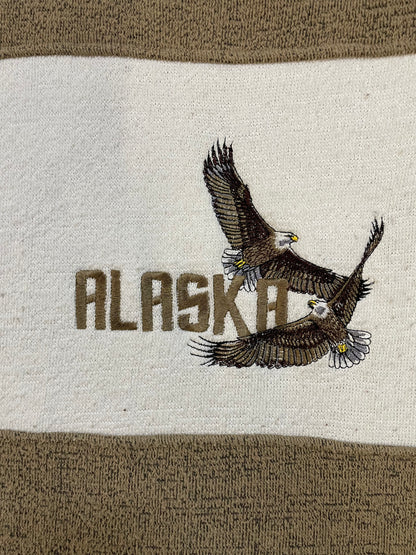 Vintage 1990s Alaska Nature eagle crewneck