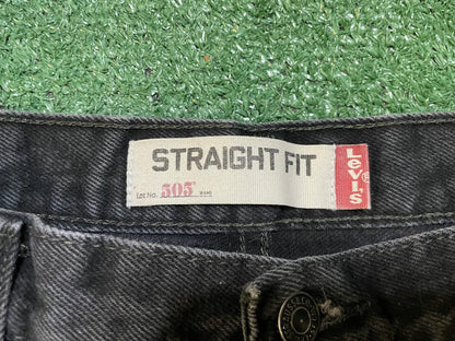 Levi 505 black jeans