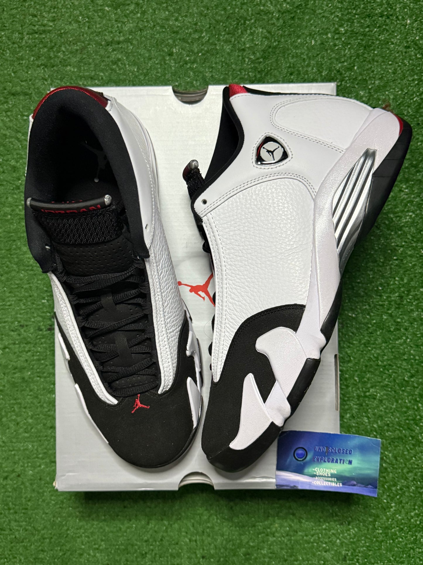 Jordan 14 Black Toe 11.5 Men/13 Women “Preowned”