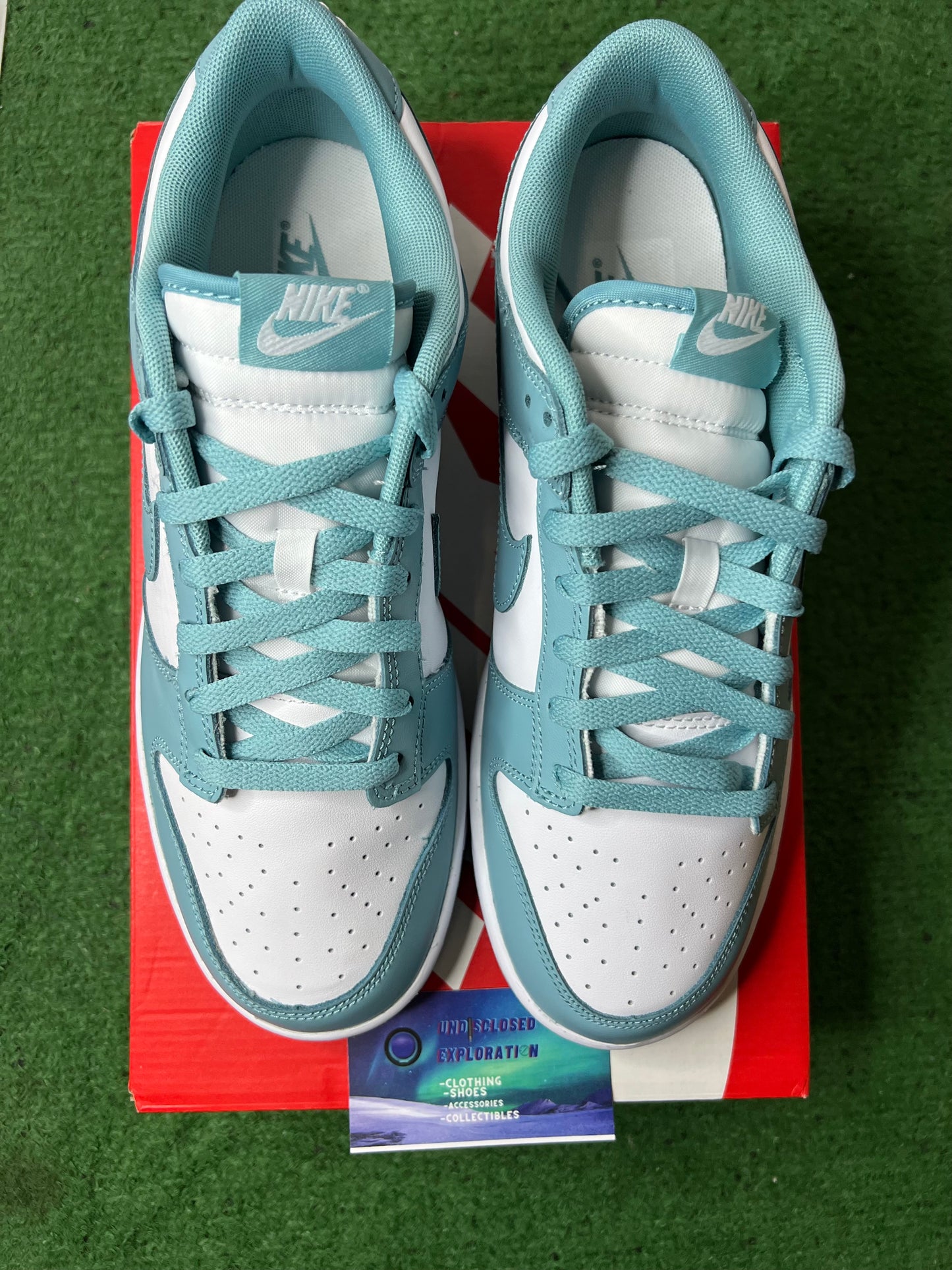 Nike dunk low denim turquoise