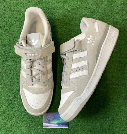 Adidas forum low grey size 14men/15.5women