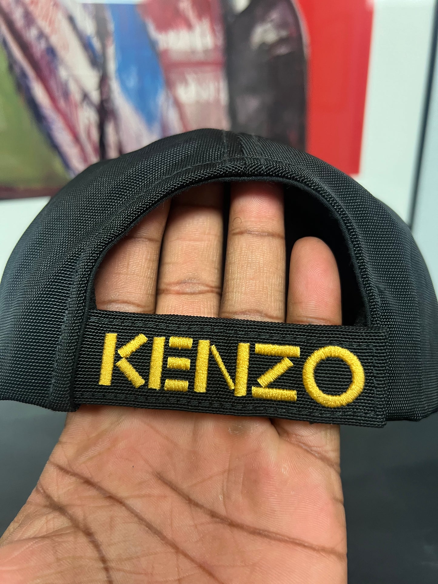 Kenzo embroidered tiger hat