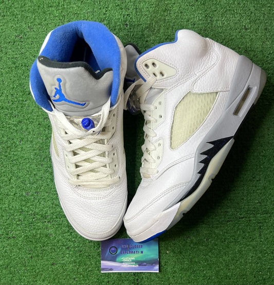 Jordan 5 stealth 2.0 size 9men/10.5women