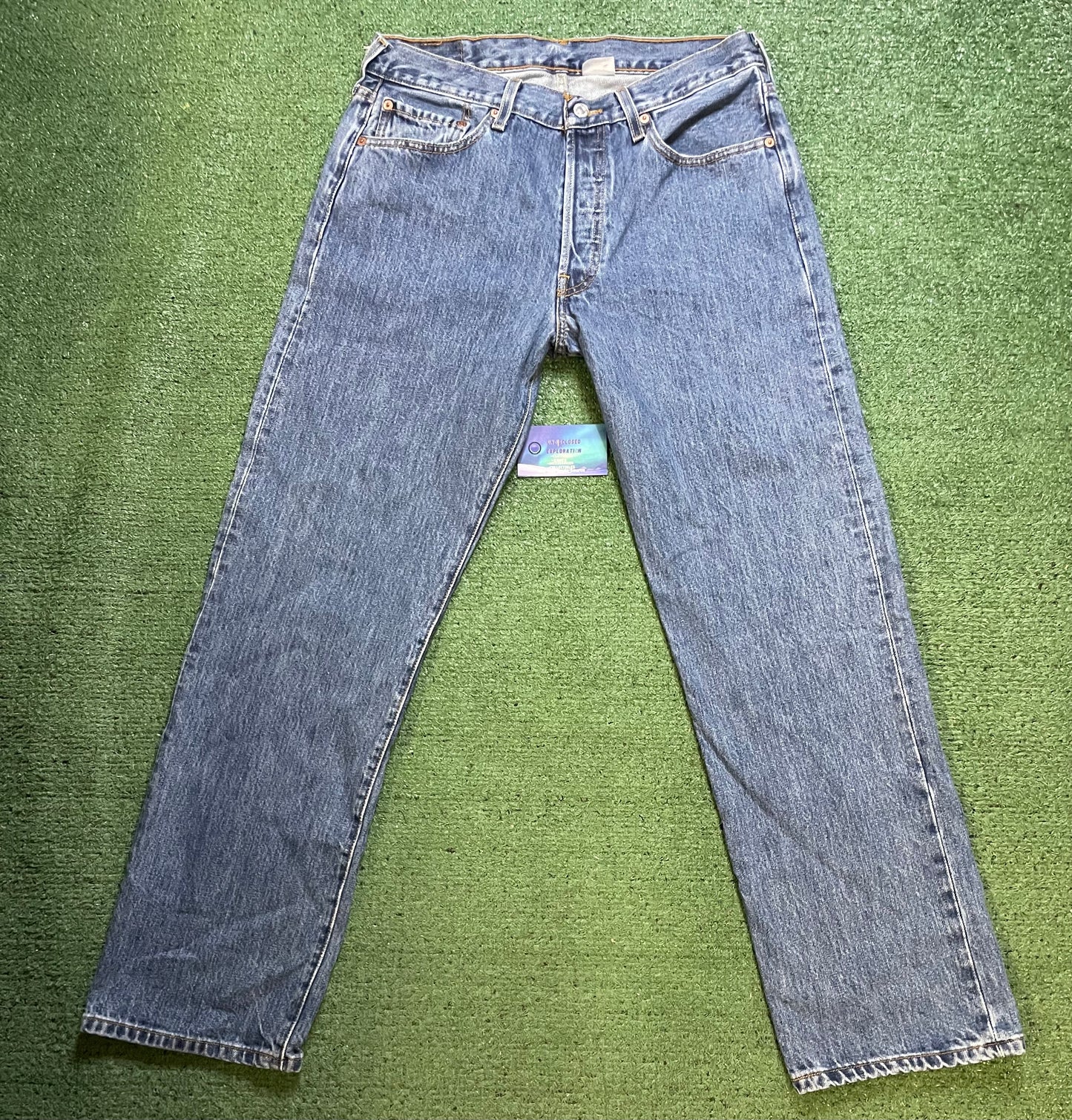 Vintage Levi 501 blue jeans