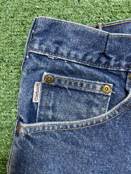 Carhartt dark denim wash Jean  shorts