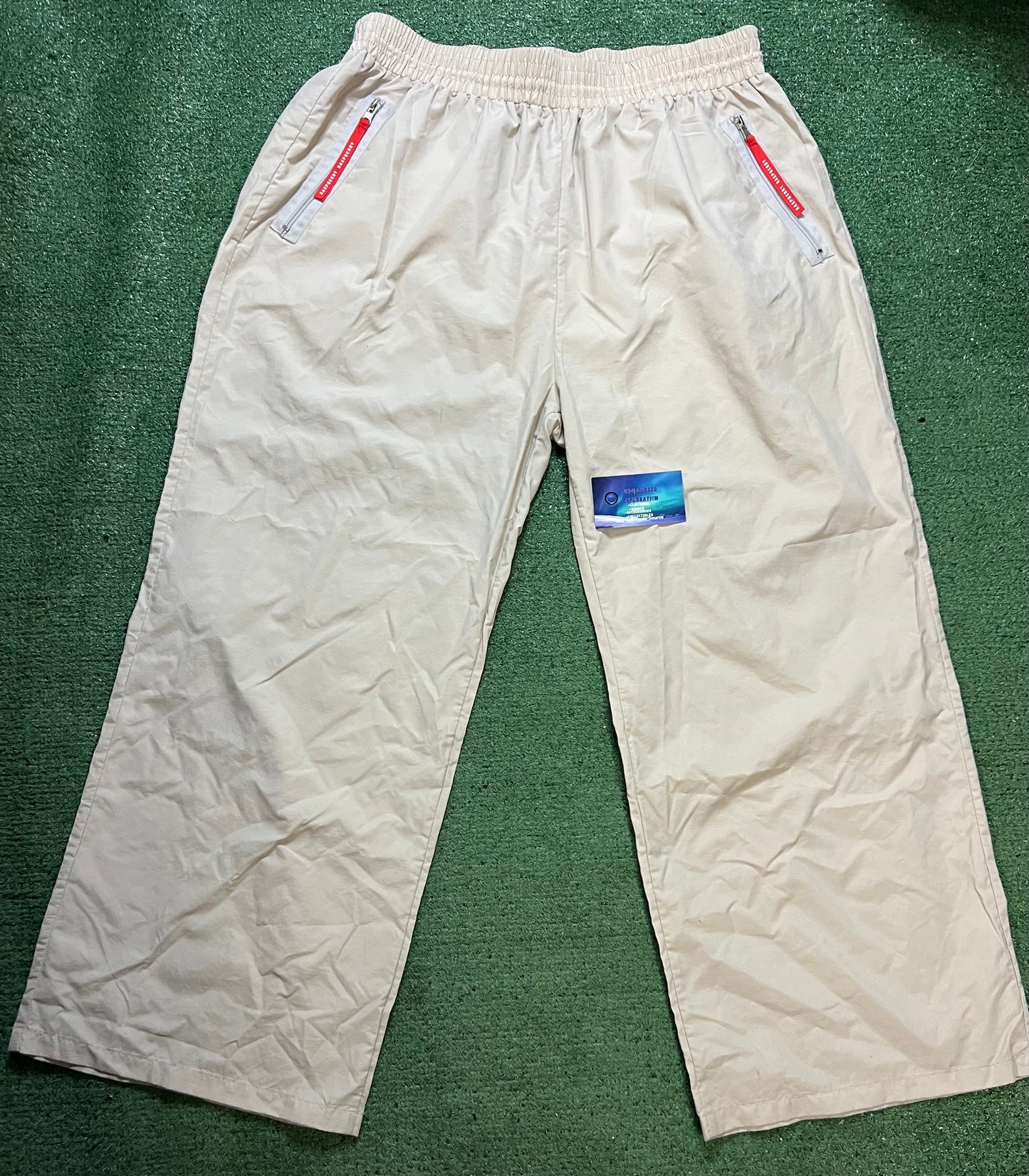 Gv Gallery raspberry beige nylon pants