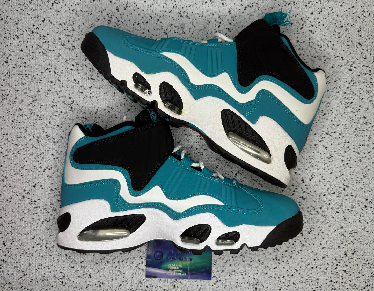Nike Air Griffey Max 1 Aquamarine 8.5 Men/10 Women “Preowned”