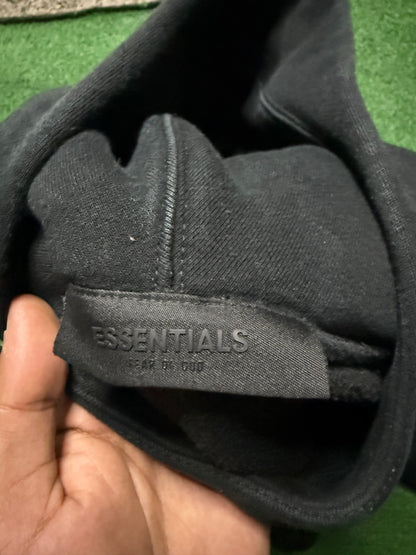 Fear Of God Essentials Hoodie Black