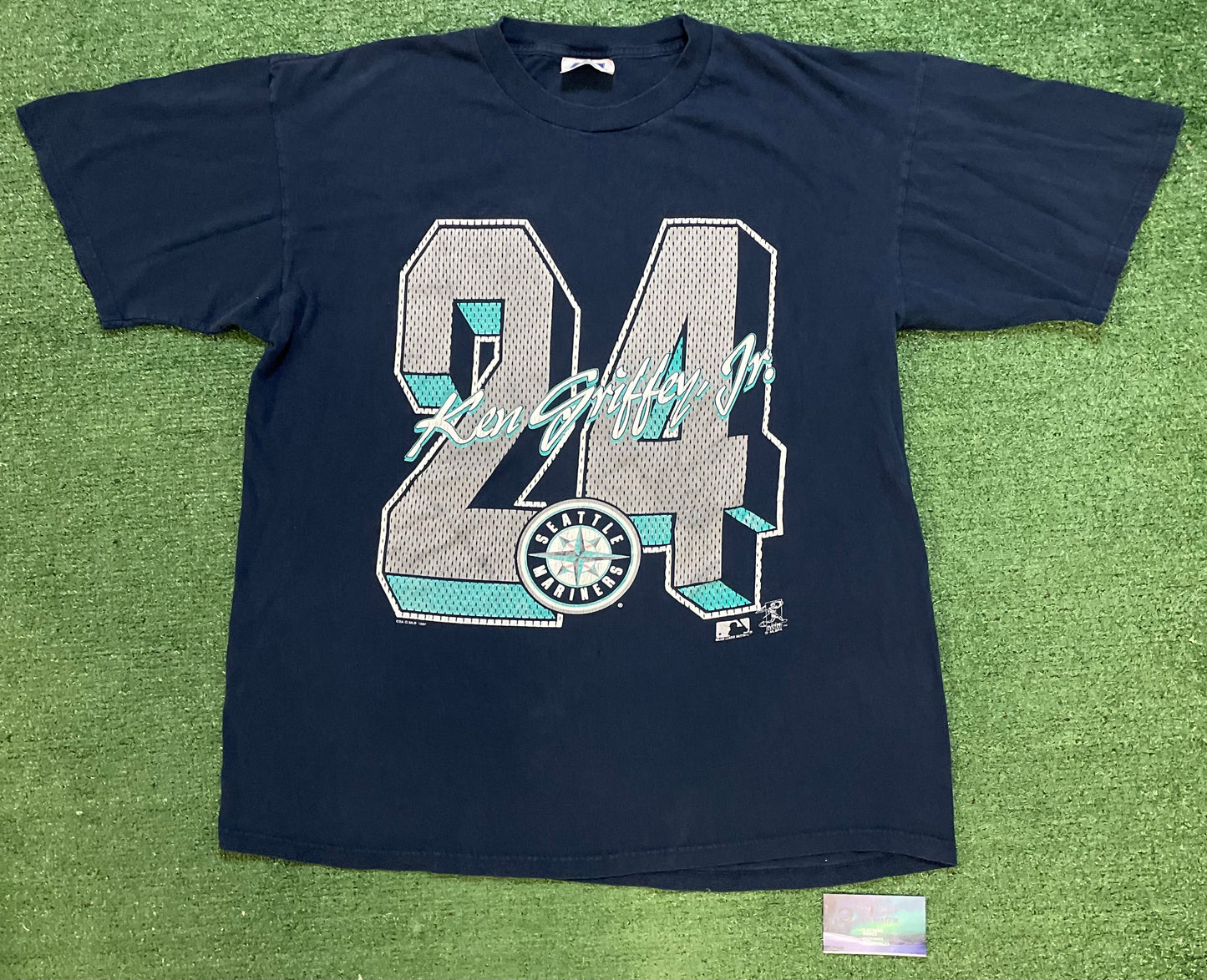 Vintage 1990s Seattle mariners Ken Griffey Jr tee