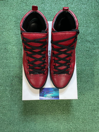 Balenciaga arena black and red size 10men/11.5women(EU 43)