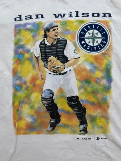 Vintage 1998 Dan Wilson Seattle Mariners Tee