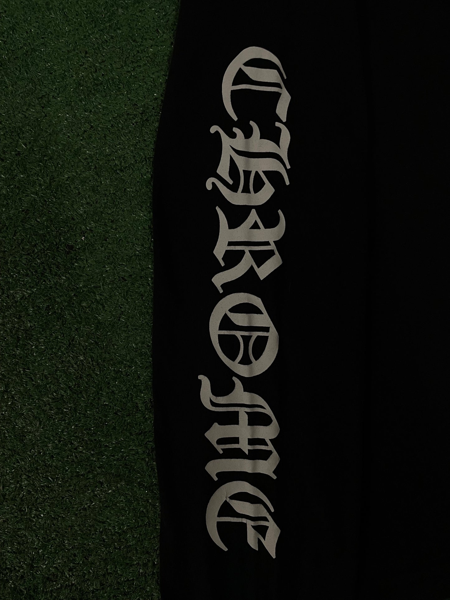 Chrome Hearts neck logo black longsleeve