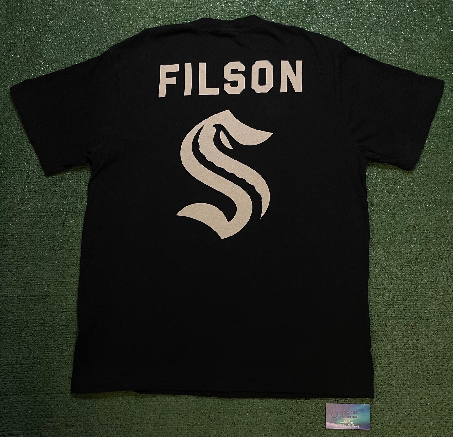 Filson X Kraken black tee