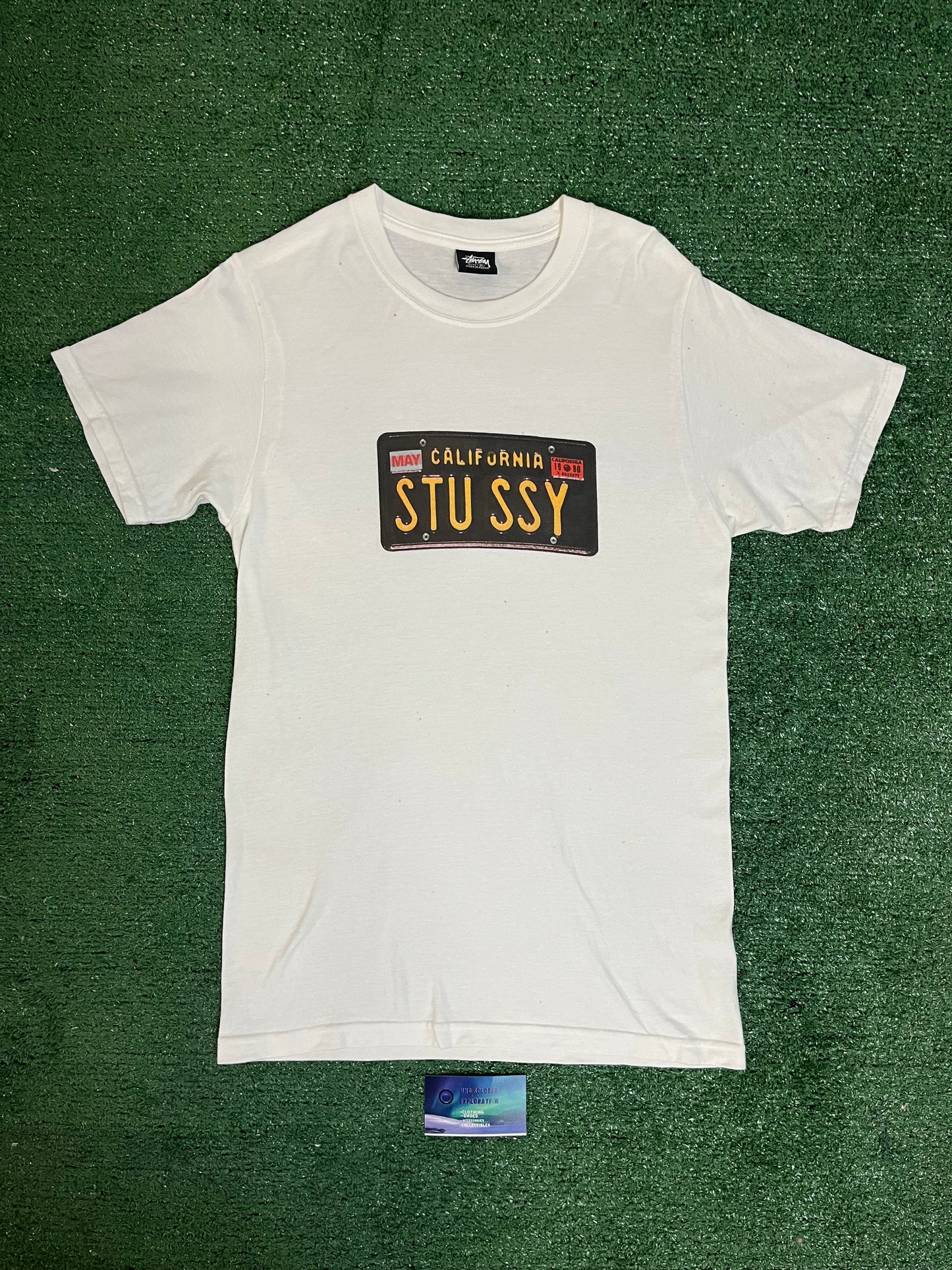 Stussy License Plate tee