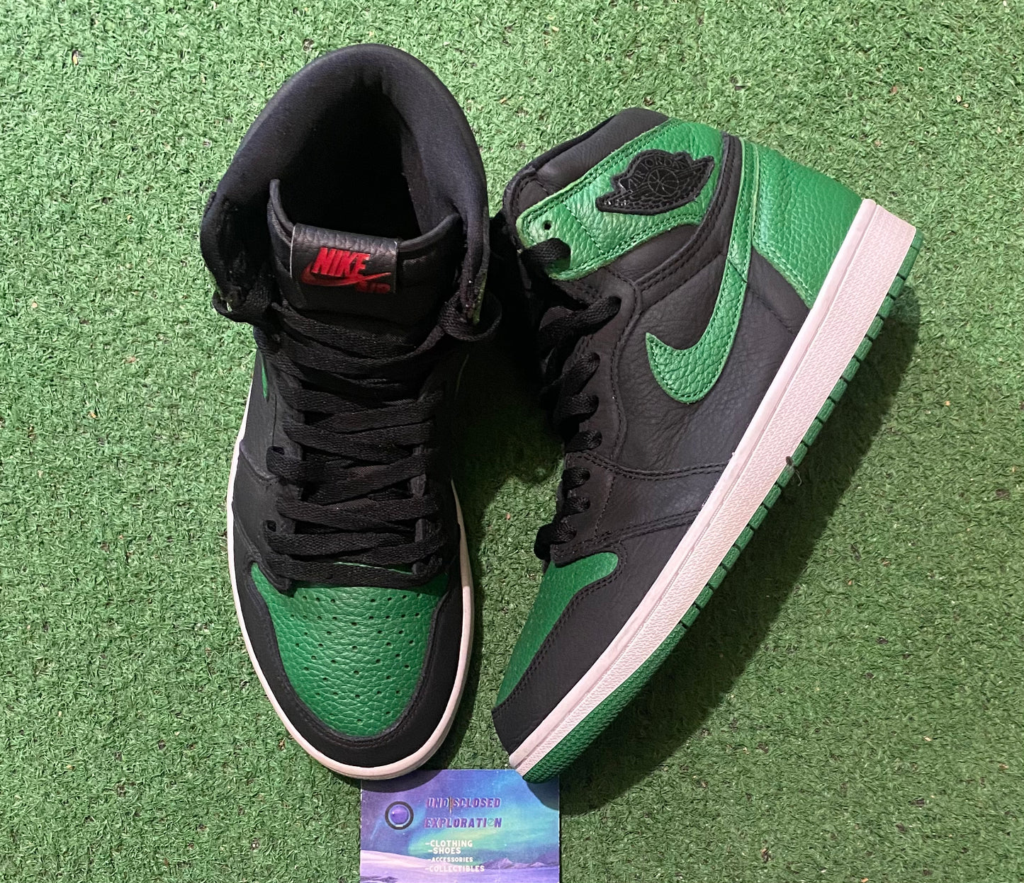 Jordan 1 pine green 2.0 size 8.5men/10women