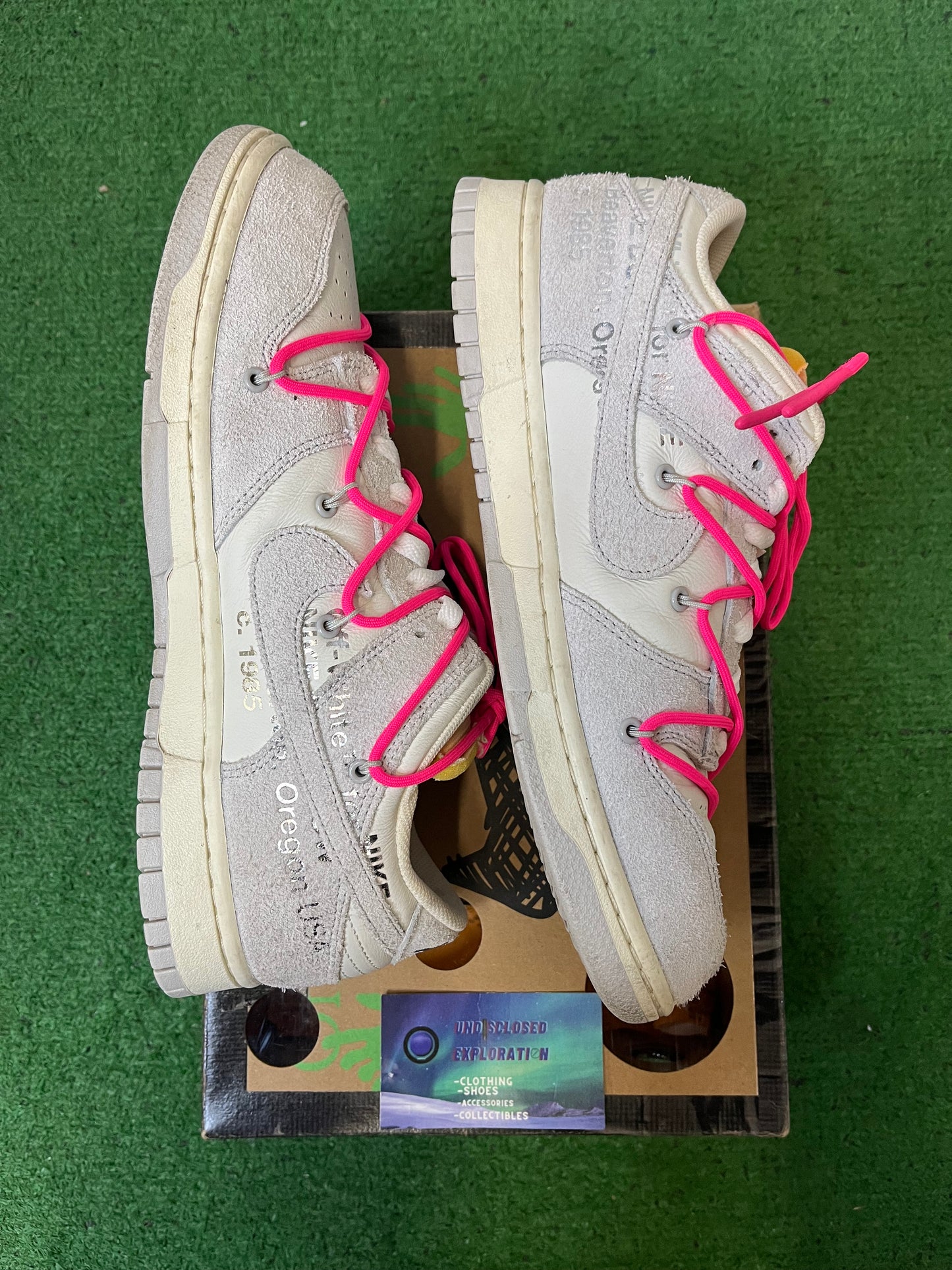 Nike Off white dunk lot 17 of 50 size 11men/12.5women