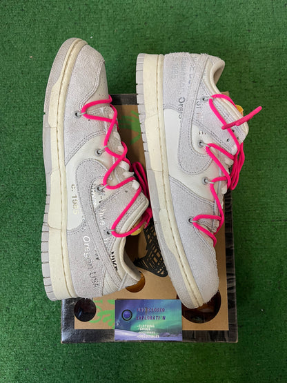 Nike Off white dunk lot 17 of 50 size 11men/12.5women