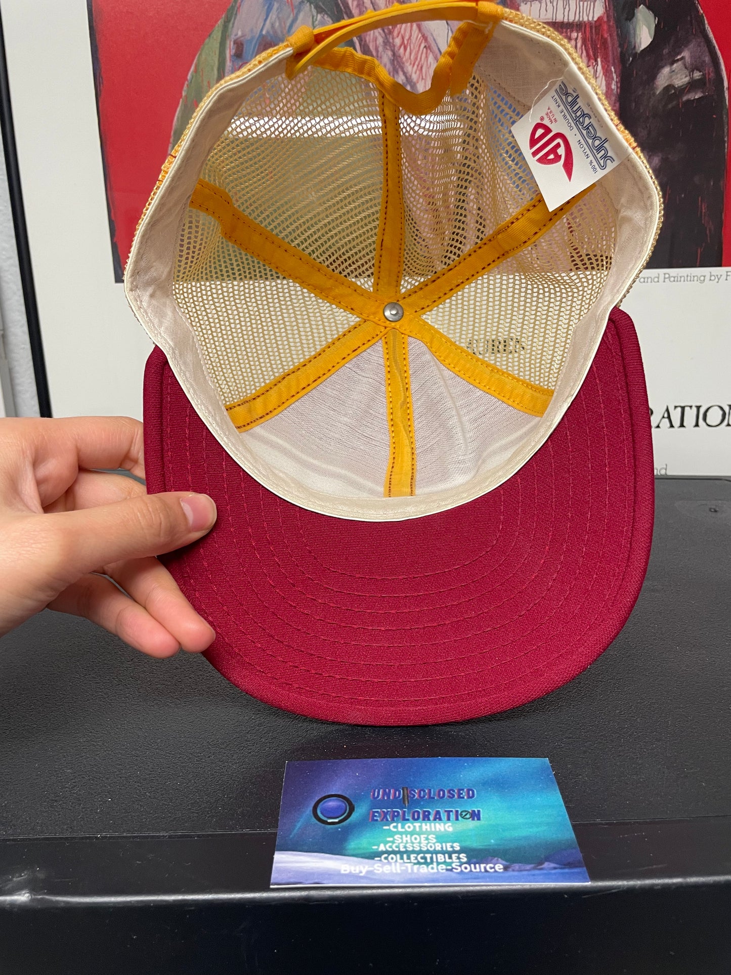 Vintage 1970s USC Trojans mesh hat