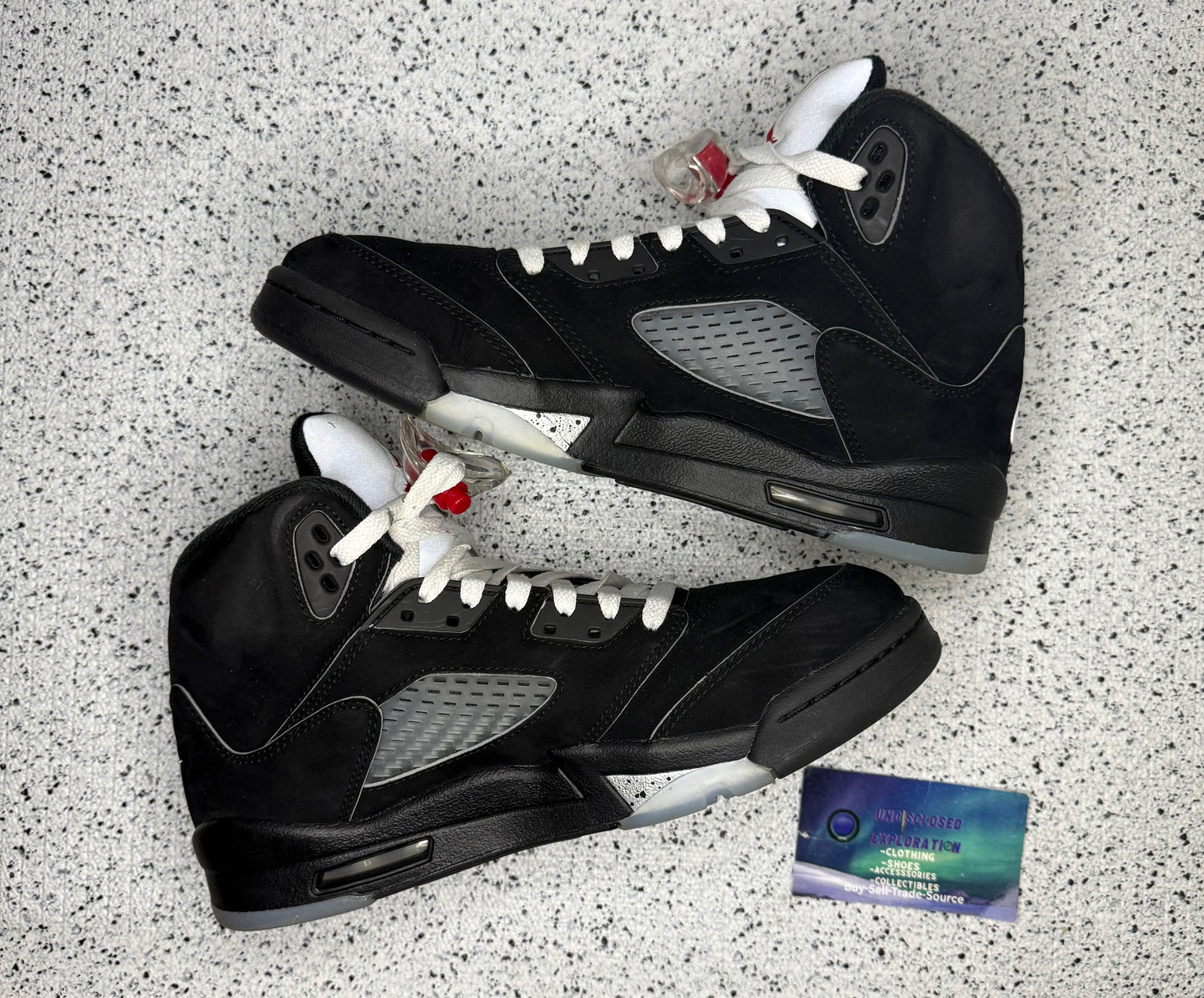 Jordan 5 Metallic Reimagined 7 Youth/8.5 Women “Preowned”